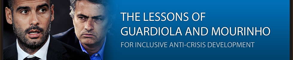 las lecciones de guardiola y mourhino